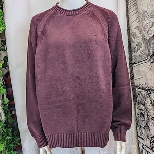 TOMMY HILFIGER 100% cotton sweater, crew neck